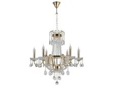 NEWPORT 1400 1406/C bronze , Люстра, Bronze Clear crystal D73*H55/150 E14 6*40W