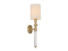 NEWPORT 3540 3541/A gold new без абажуров , Бра, Light gold L12*H49*Sp14 cm E14 1*40W