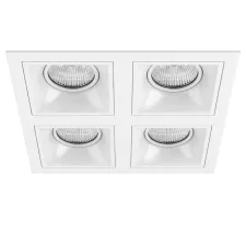 Комплект из светильников и рамки DOMINO Domino Lightstar D54606060606