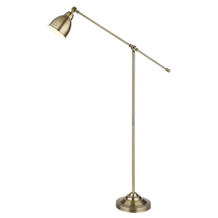Торшер Arte Lamp BRACCIO A2054PN-1AB | Дом Декора