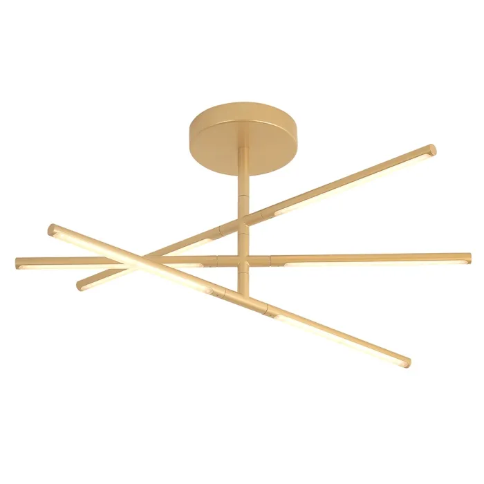 Светильник потолочный Crystal Lux LARGO PL32W D730 GOLD | Дом Декора