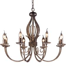 Подвесные люстра подвесная arte lamp dolce a3057lm-8br